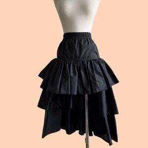 Rare 1990's Junior Gaultier modular ruffle skirt/dress